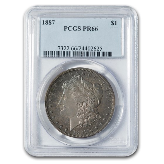 1887 Morgan Dollar PR-66 PCGS 1887 Morgan Dollar PR-66 PCGS